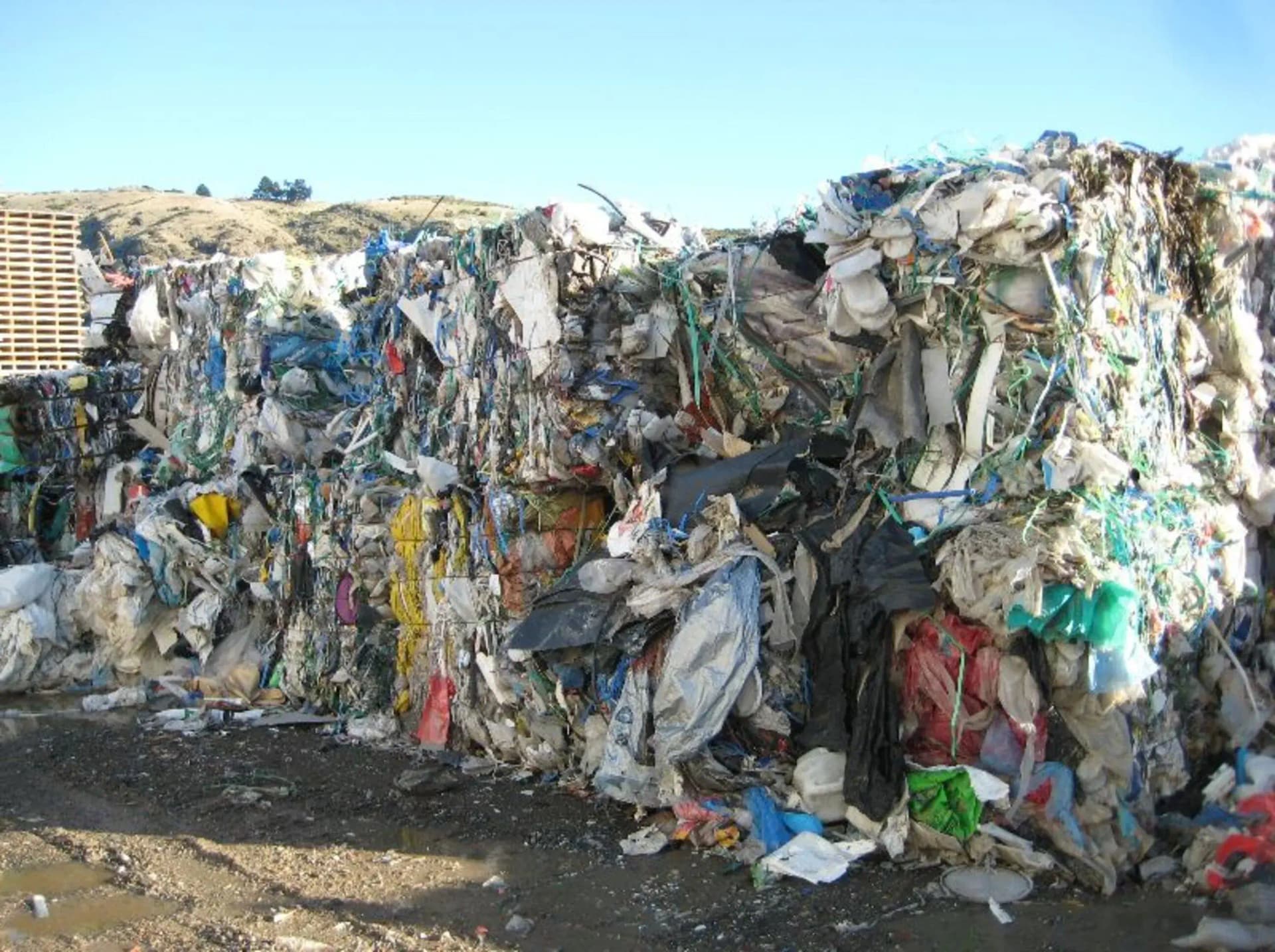 Landfills in Africa filled with used clothes donated to developing nations