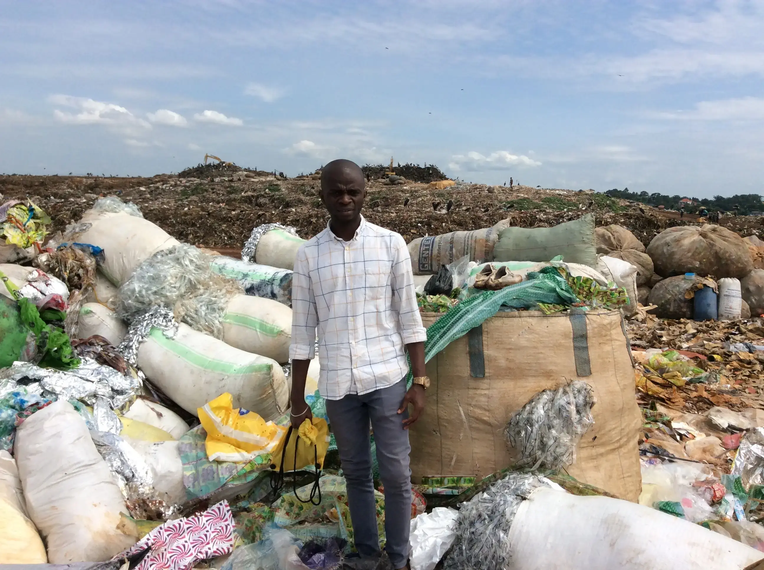 Landfills in Africa filled with used clothes donated to developing nations